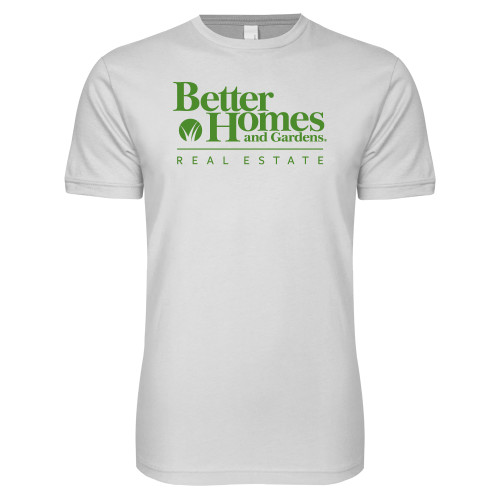 Next Level White SoftStyle T Shirt-Core Logo