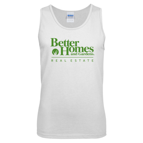 White Tank Top-Core Logo