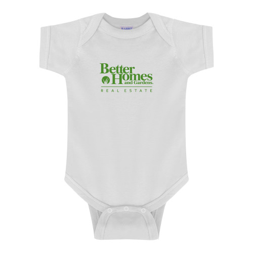 White Infant Onesie-Core Logo