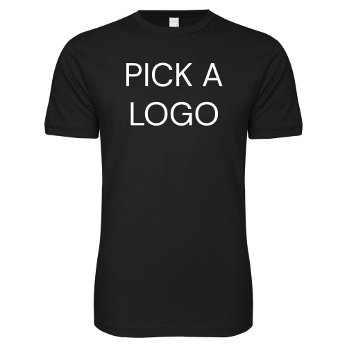 Next Level Black SoftStyle T Shirt-Blank for M Tools Setup