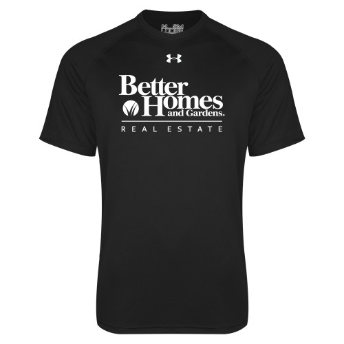 Under Armour Black Tech Tee-Core Logo