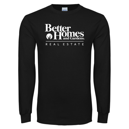 Black Long Sleeve T Shirt-Core Logo