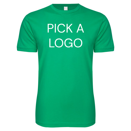 Next Level Kelly Green SoftStyle T Shirt-Blank for M Tools Setup