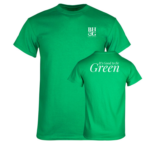  Kelly Green T Shirt - BH&G Monogram