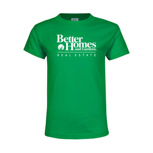 Youth Kelly Green T Shirt-Core Logo