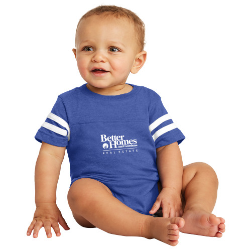 Vintage Royal Jersey Onesie-Core Logo