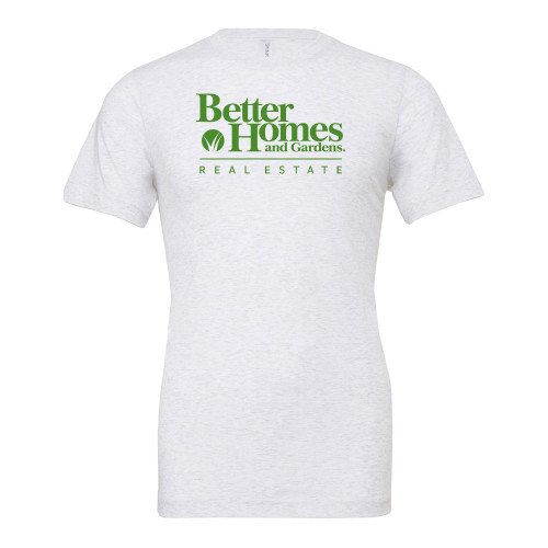 Bella + Canvas Ash Grey Jersey Cotton T Shirt-Core Logo