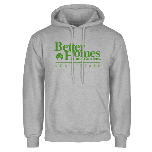 Grey Fleece Hoodie-Core Logo