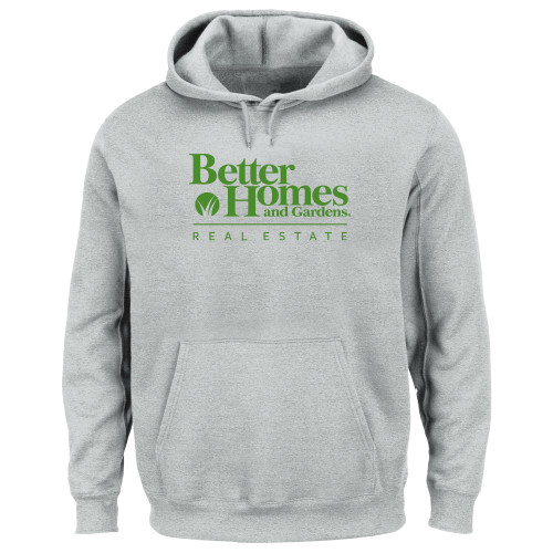 Extended Heather Grey Hoodie-Core Logo