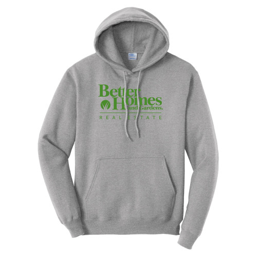 Tall Athletic Heather Fleece Hoodie-Core Logo