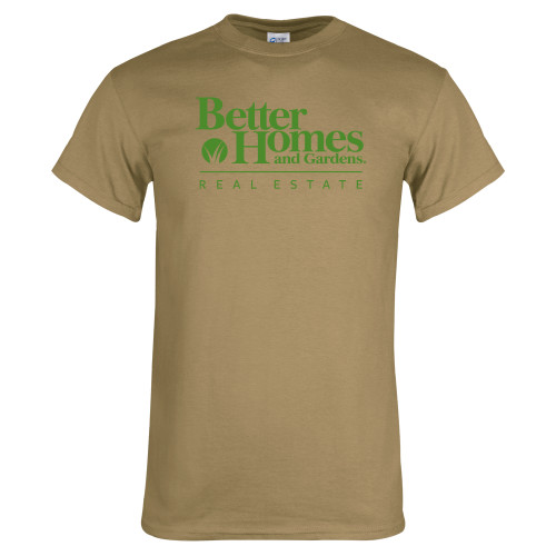 Khaki Gold T Shirt-Core Logo