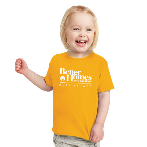 Toddler Gold T Shirt-Core Logo