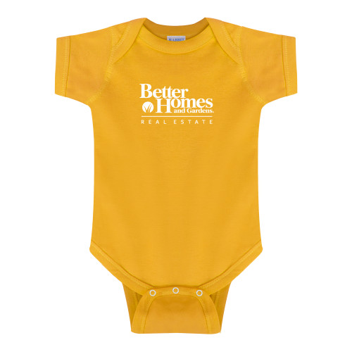Gold Infant Onesie-Core Logo