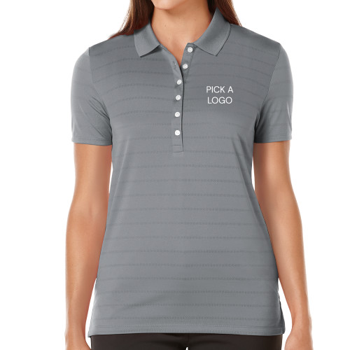 Callaway Womens Steel Grey Opti Vent Polo-Blank for M Tools Setup