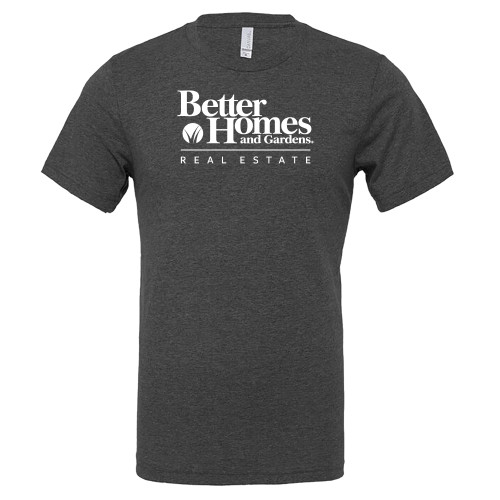 Bella + Canvas Dark Grey Heather CVC T Shirt-Core Logo