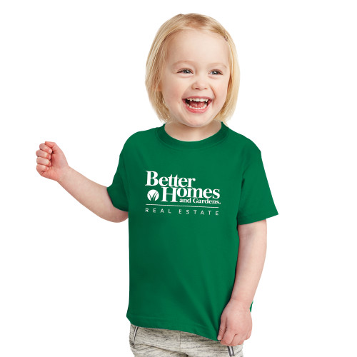 Toddler Kelly Green T Shirt-Core Logo