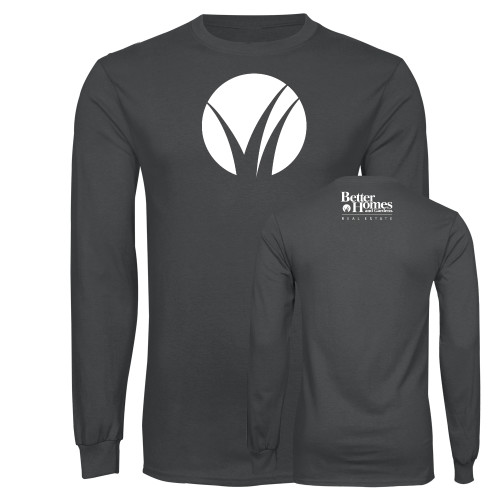 Charcoal Long Sleeve T Shirt-Bug