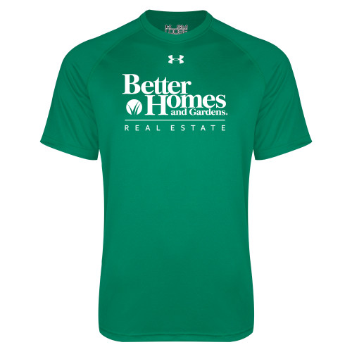 Under Armour Kelly Green Tech Tee-Core Logo