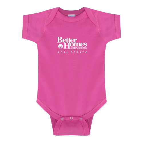 Fuchsia Infant Onesie-Core Logo