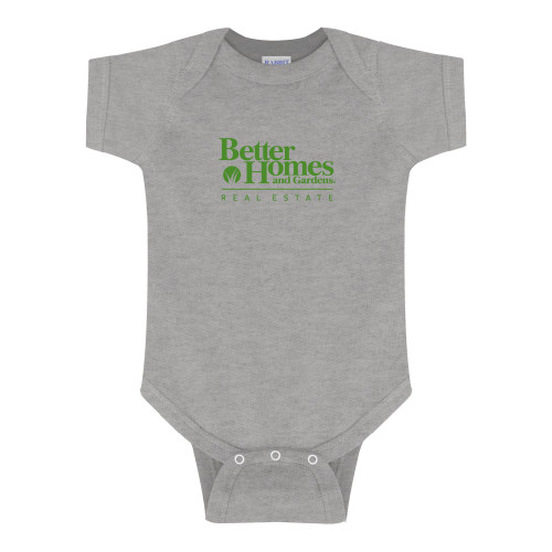 Grey Infant Onesie-Core Logo
