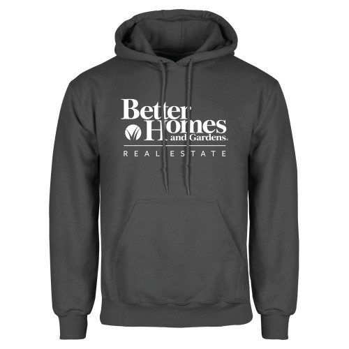 Charcoal Fleece Hoodie-Core Logo