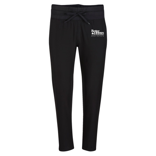 Boxercraft Womens Black Sport Jogger-Core Logo