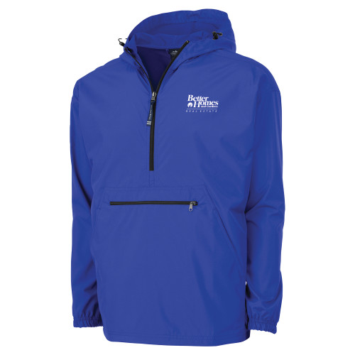Charles River Royal Pack N Go Pullover Rain Jacket-Core Logo