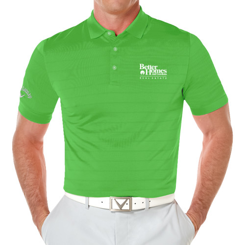 Callaway Opti Vent Vibrant Green Polo-Core Logo