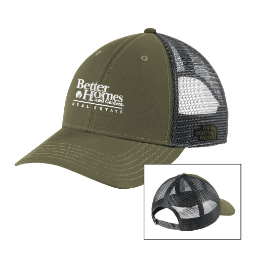 The North Face Olive/Grey Ultimate Trucker Hat-Core Logo