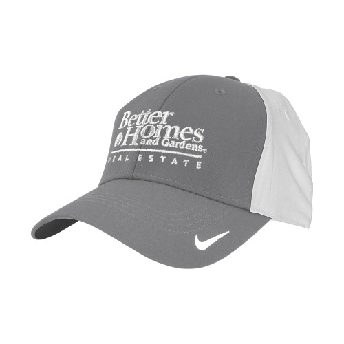 Nike Charcoal/White Swoosh Legacy 91 Hat-Core Logo