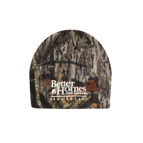 Mossy Oak Camo Fleece Beanie-Core Logo