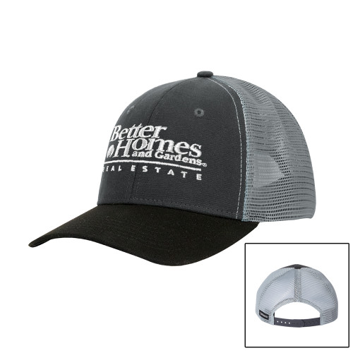 DRI DUCK Hudson Charcoal/Black Trucker Hat-Core Logo