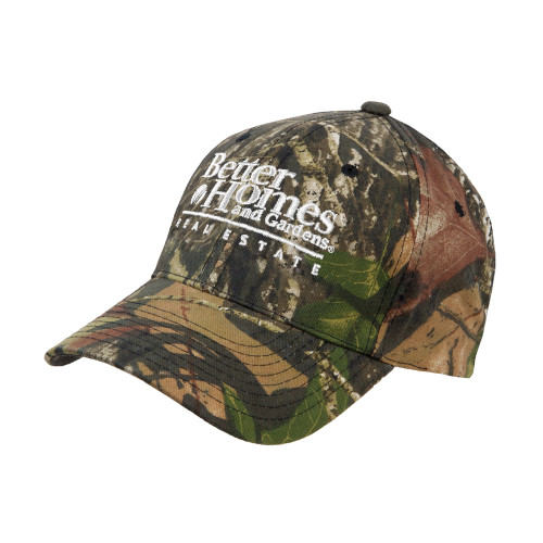 Mossy Oak Camo Structured Adjustable Cap-Core Logo