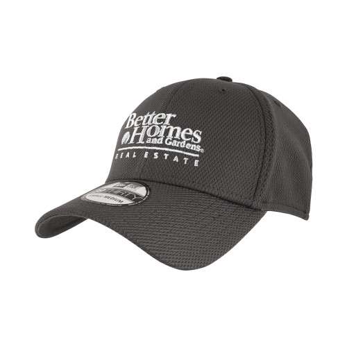 New Era Charcoal Diamond Era 39Thirty Stretch Fit Hat-Core Logo