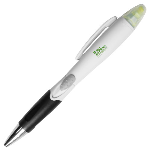 Blossom White Pen/Highlighter-Core Logo