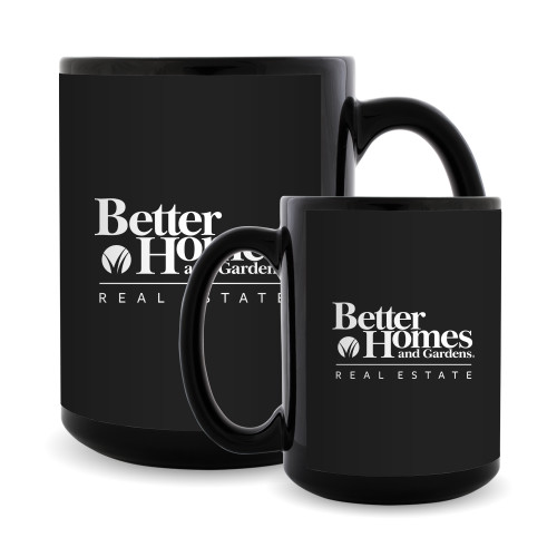 Full Color Black Mug 15oz-Core Logo