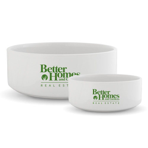 Ceramic Dog Bowl-Core Logo
