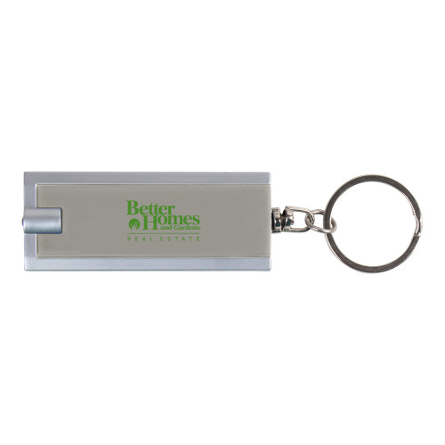 Turbo Silver Flashlight Key Holder-Core Logo