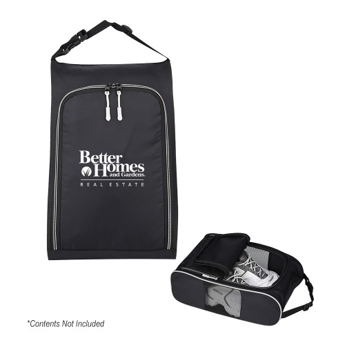 Crosstown Side Mesh Black Shoe Bag-Core Logo