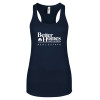 Thumbnail image for  Next Level Womens Navy Racerback Tank 
