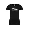 Thumbnail image for  Next Level Girls Black Fashion Fit T Shirt