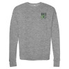 Thumbnail image for  Bella + Canvas Heather Grey Fleece Crew