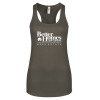 Thumbnail image for  Next Level Womens Charcoal Racerback Tank