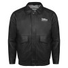 Thumbnail image for  Black Buffed Bomber Jacket