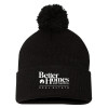 Thumbnail image for  Sportsman Black Pom Pom Cuffed Beanie