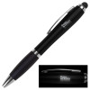 Thumbnail image for  LIGHT UP LOGO Black Stylus Pen