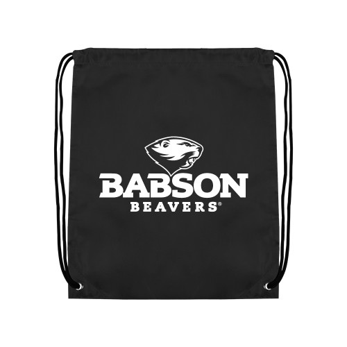  Black Drawstring Backpack - Primary Mark