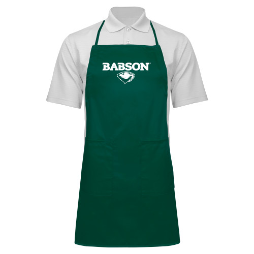  Full Length Dark Green Apron - Secondary Mark