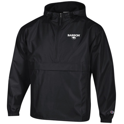 Champion Black Packable Jacket - Secondary Mark
