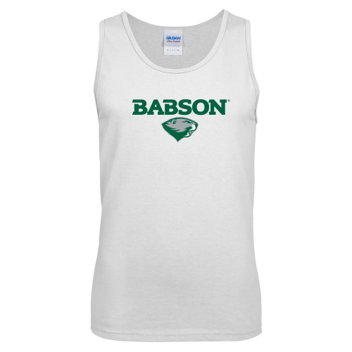  White Tank Top - Secondary Mark